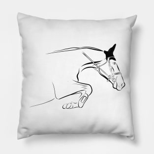 Jumping Horse Pillow