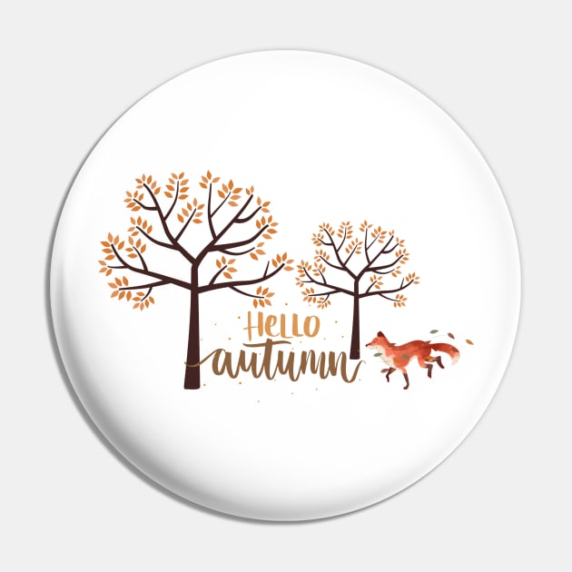 Hello Autumn Pin by JojoCraft