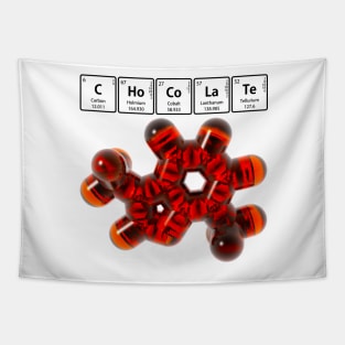 CHoCoLaTe and Theobromine Molecule Tapestry