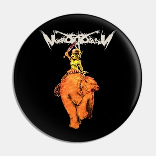 Nekrogoblikon Band Tee Bears Pin