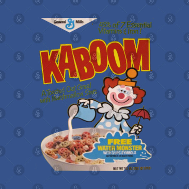 Kaboom Cereal - Cereal Box - T-Shirt