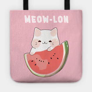 Cute Kawaii Cat - Meow-lon summer fresh Tote