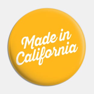 Made in California Pin