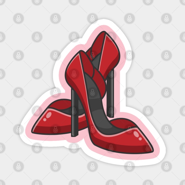 HIGH HEELS Magnet by fflat hds