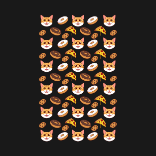 Cats and Food T-Shirt