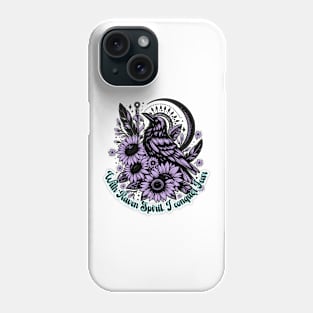 Gothic Boho style Raven Phone Case