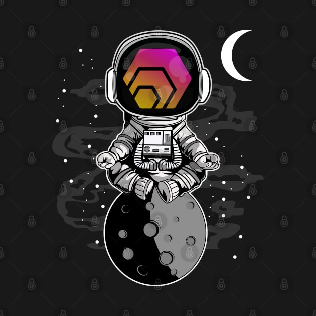 Astronaut HEX Coin To The Moon Crypto Token Cryptocurrency Wallet Birthday Gift For Men Women Kids by Thingking About