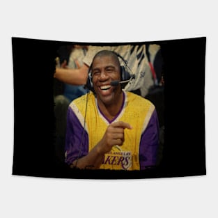 Magic Johnson Vintage Tapestry