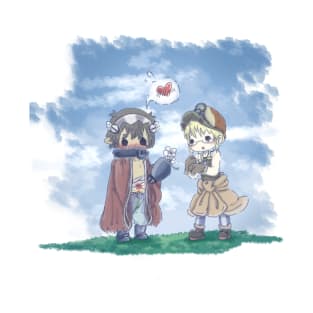 Reg and Riko Cute Made In Abyss T-Shirt