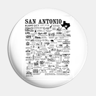 San Antonio Map Pin