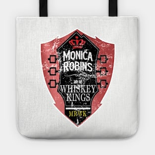 Whiskey Kings Distressed Shield Logo Tote