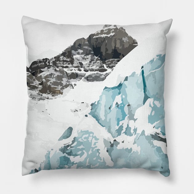 Glacier Pillow by NJORDUR