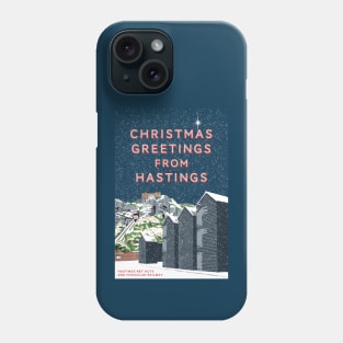 Christmas Greetings from Hastings Phone Case