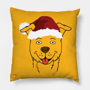 Christmas Mr. Peanutbutter Pillow