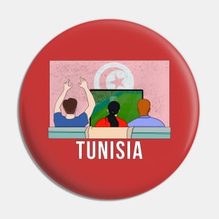 Tunisia Fans Pin