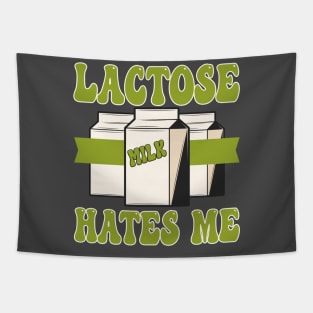 Lactose Free Lactose hates me Lactose Intolerance Sarcasm Tapestry