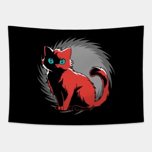 Cool Cat in The Dark Tapestry