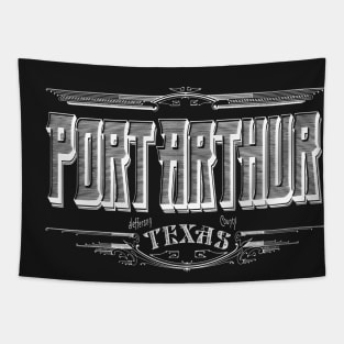 Vintage Port Arthur, TX Tapestry