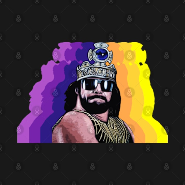 Macho Man Retro Fade by Fijakilsa