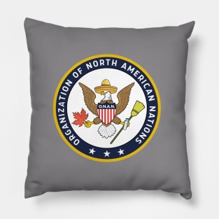 The Great Seal of O.N.A.N. from Infinite Jest Pillow
