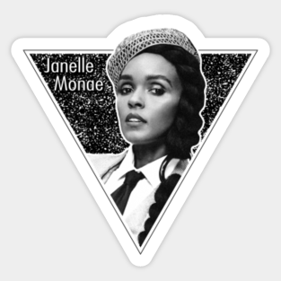 Janelle Monae Stickers | TeePublic