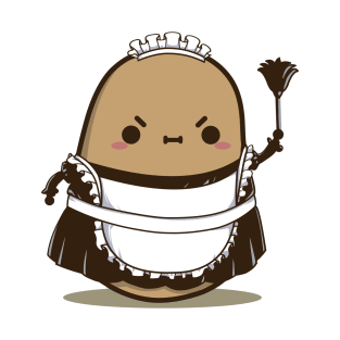 Cute Maid Potato T-Shirt