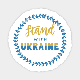 i stand with Ukraine Magnet