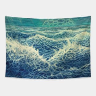 Alien Ocean Solaris Tapestry