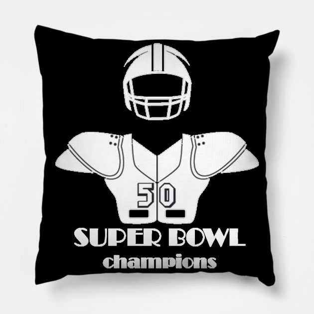 super bowl 50 Pillow by MeksFashion