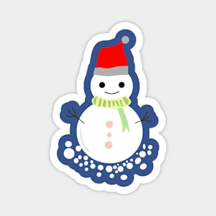 Snowman Magnet