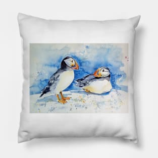 Puffins Pillow