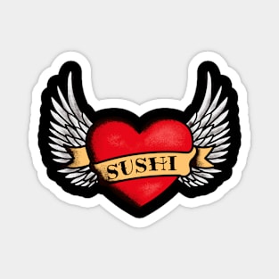 Love & Sushi Magnet