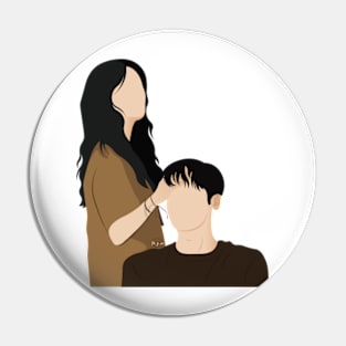 Happiness Drama Pin