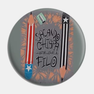 Chispa Puerto Rico Pin