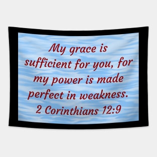 Bible Verse 2 Corinthians 12:9 Tapestry