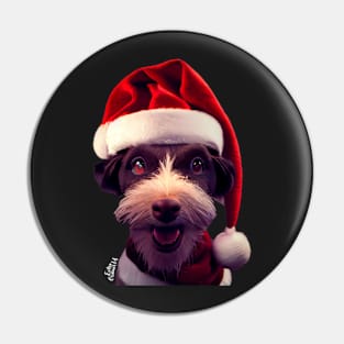 Christmas Funny dog Pin
