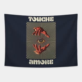 Hand Eyes Touche Amore Tapestry