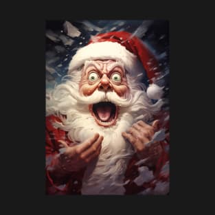 Santa Claus Scream T-Shirt