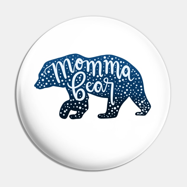 Momma Bear Pin by NewBranchStudio