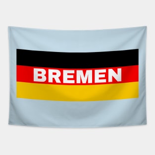 Bremen City in German Flag Tapestry