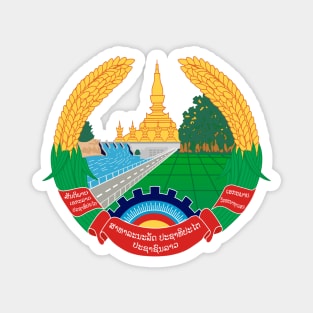 Emblem of Laos Magnet