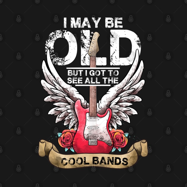 I May Be Old But I Got To See All The Cool Bands Concert by MerchBeastStudio