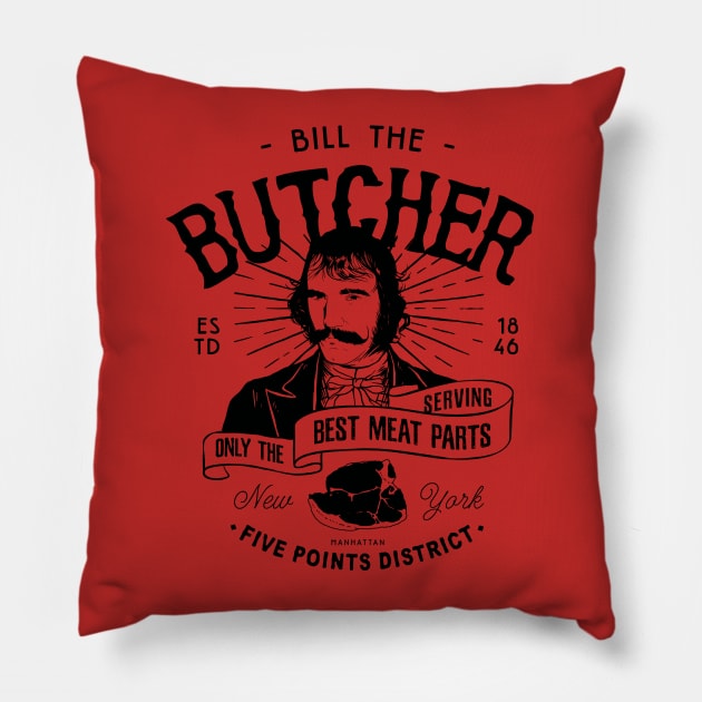 Bill The Butcher Pillow by manospd
