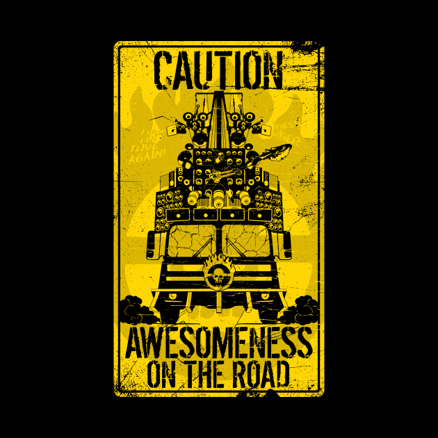 CAUTION: Awesomeness on the road by Eruparo