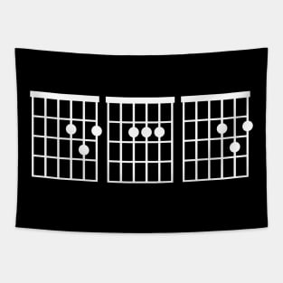 Dad Guitar Chords Shirt Funny Guitar Lover Gifts, Father's Day Gifts Tapestry