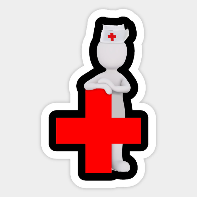 Red Cross Nursing Nurses Sticker Teepublic