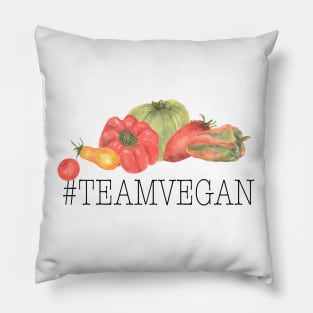 Team Vegan Pillow