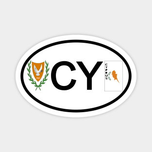 Cyprus car country code Magnet