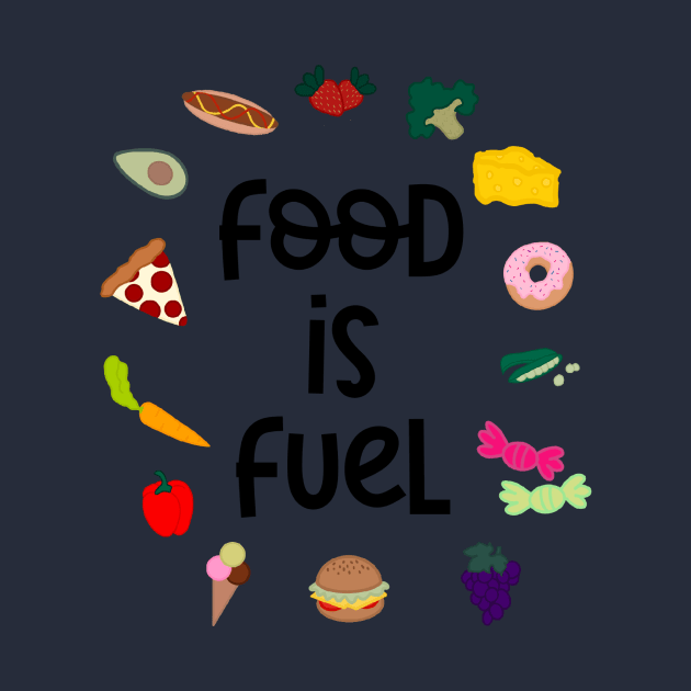 Food Is Fuel Eating Disorder Recovery by GrellenDraws