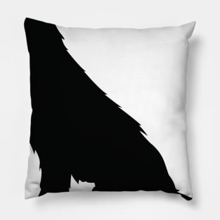 Dog Silhouette Pillow